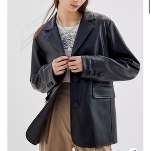 Urban outfitters Jules faux leather jacket